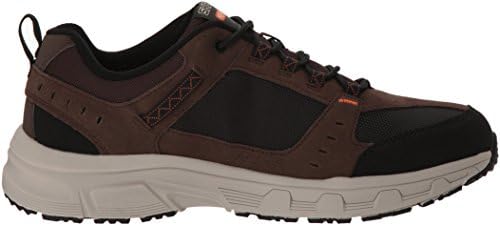 Skechers Men's Oak Canyon Oxford, Chocolate/Black, 7.5 4E US | Image 5
