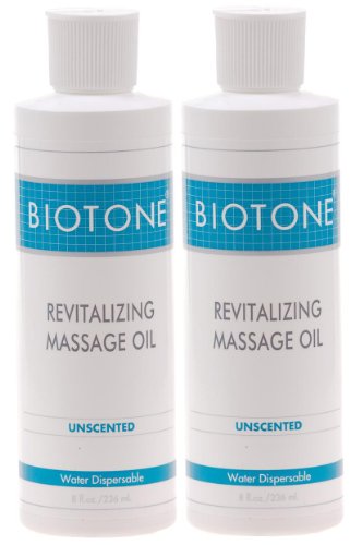 Biotone Revitalizing Massage Oil - 8 oz - Pack of 2