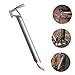 QUMIIRITY Multi-Function Aluminum Handle Tent Hammer Lightweight Camping Tool for Tent Stakes and Nail Pulling Outdoor Hammer for Hiking and Backpacking