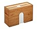 AdirHome Bamboo Paper Towel Dispenser 4.8