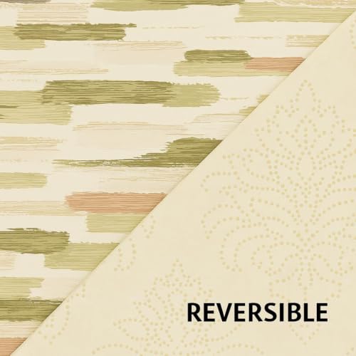 Image of Signature Reversible AC Comforter Set 350 GSM,Soft Microfibre King Size Quilt Blanket for Winter (Sahara Mist, Double Bed)