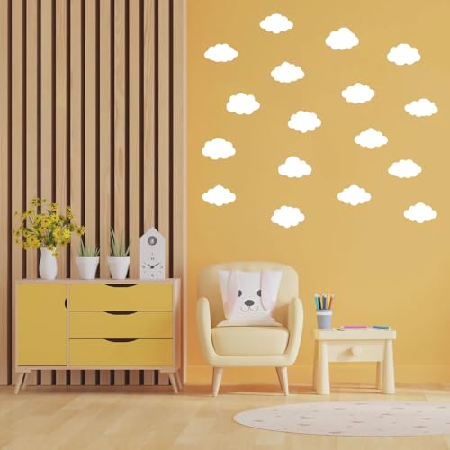 Vinilos Decorativos Removibles Nube Set 52 Piezas miniatura 3