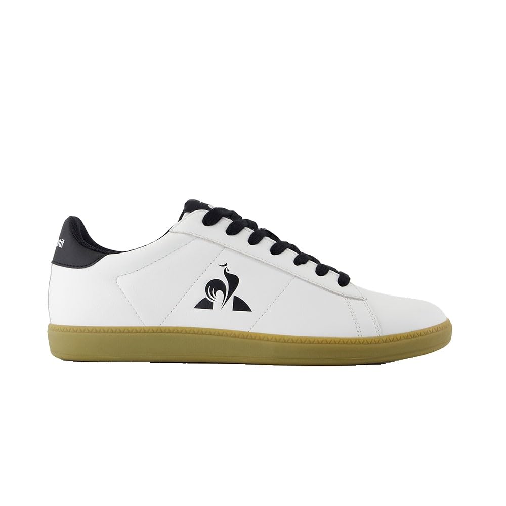 Le Coq Sportif Unisex's Courtset_2 Sneaker, Optical White Gum, 11.5 UK