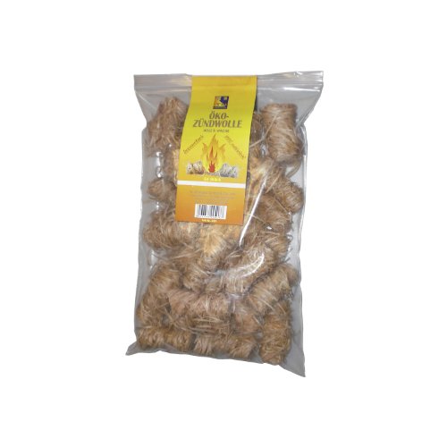 Till 418 Öko- Zündwolle Holz/ Wachs Beutel, 24 Stück