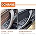 NEWNTSAME Car Door Handles Replace Cover for BMW X1 X2 E84 F48 F39 2009-2022 Interior Door Grab Handle Cover Auto Door Pull Handle Accessories (F48 F39 Black)
