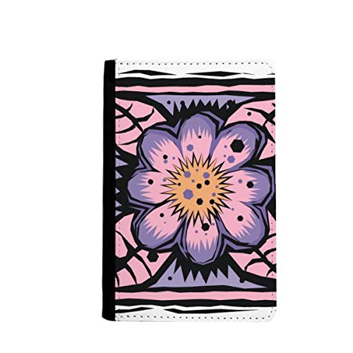 Étui portefeuille avec motif fleurs mexicaines pour ranger vos cartes