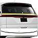 BOGAR TECH DESIGNS Rear Bumper Chrome Delete Overlay Compatible with Kia Carnival 2022-2024, Gloss Black