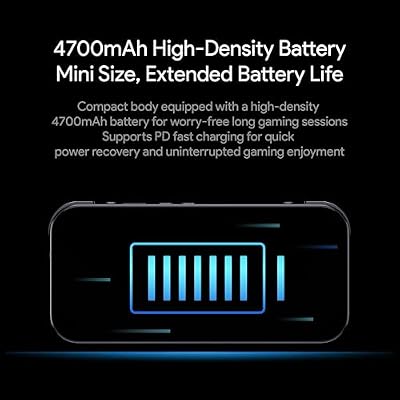 AYANEO Pocket S Mini Android Handhelds, 4.2 4:3 1280x960 HD LCD Screen, Snapdragon G3x Gen 2 Gaming Handheld, Hall Effect Joysticks & Triggers, CNC Metal Frame (Obsidian Black, 8G+128G)