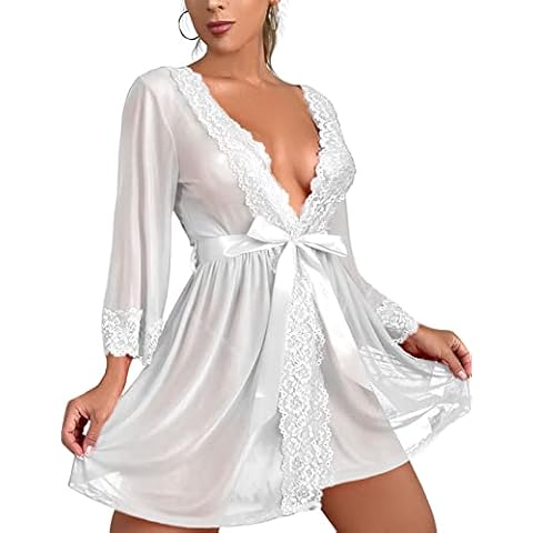 Tuopuda Camisones de Mujer Corto Cover
