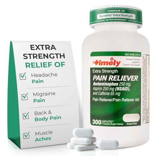 TIME-Cap Labs Extra Strength Acetaminophen 250mg, Aspirin 250mg & Caffeine