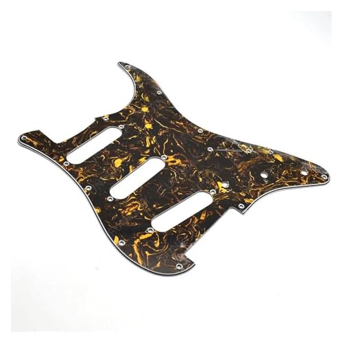 Pickguard guitare électrique SSS pour réparer une plaque rayée de FD ST