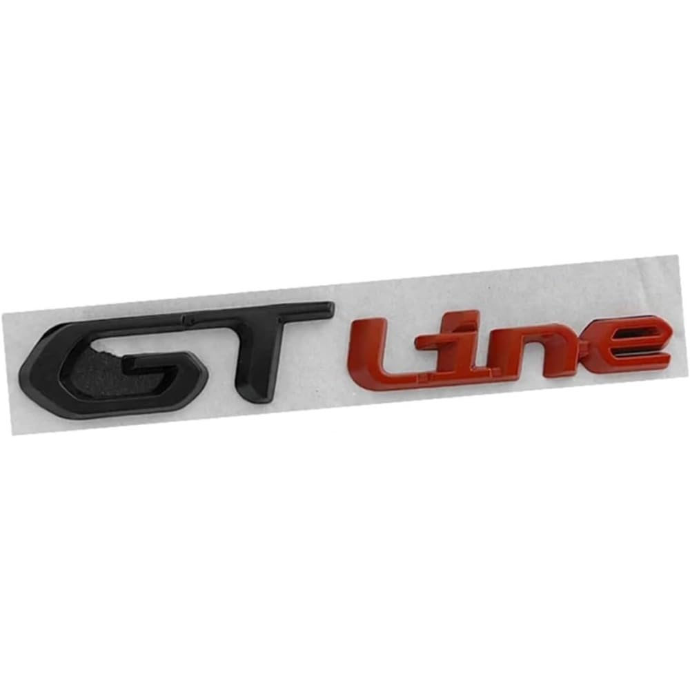 MAUXpIAO for Peugeot 3D GT Metal Logo Car Trunk Emblem StickerAccessories, Easy t﻿o Install fds/H/A