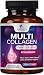 Collagen Peptides Pills 100% Pure Collagen Powder 1000mg - Collagen Powder Type I, II, III, V, X - Boosts Hair, Nails & Skin, Anti Aging Joint Formula, Paleo Friendly, Gluten Free - 60 Capsules