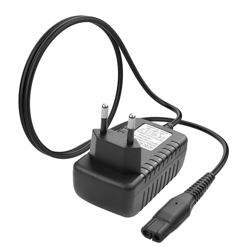 YAODHAOD Fuente de alimentación para limpiador de ventanas de 5,5 V, compatible con cargador Kärcher para KV4, KWI, 1, WV1, WV2, WV2Plus, WV5, WV45, WV52, WV55, WV55, WV60, WV70, WV75, WV75 Plus