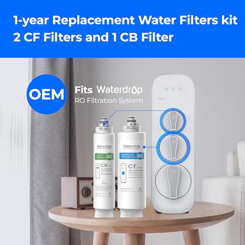 Waterdrop G3 Filters Packaging