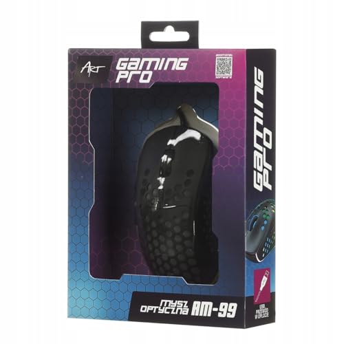 ART Cap Optical Mouse 6400Dpi RGB Am-99 Ultra Clair