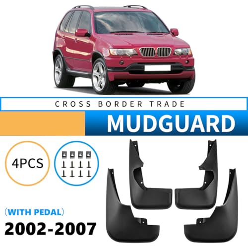 Bavettes Garde-Boue Evitent les Rayures sur BMW X5 2002-2007