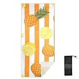 Prácticas y versátiles: nuestras toallas de playa grandes están diseñadas para los entusiastas de la playa modernos. Sus propiedades resistentes a la arena y de secado rápido hacen que sea fácil sacudir la arena y empacar. Además, se pliega de forma compacta para un fácil transporte en tu bolsa de playa o mochila de viaje.