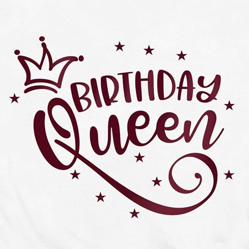 Image of Birthday Shirts Women Happy Birthday Queen and Squad Tee Tops