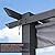 HAPPATIO 10' X 13' Outdoor Retractable Pergola Canopy for Deck, Backyard, Patio, Aluminum Pergola with Sun Canopy, Includes Ground Studs and Expansion Screws (Grey)