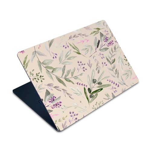 Autocollant Vinyle MacBook Air 15 M2 2023 Peau Pastel Blush Anis Illustration