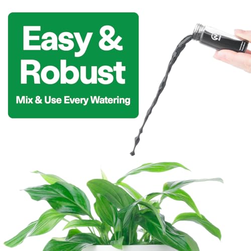 Noot 'Keep House Plants Alive' Bio-Organic Plant Food Liquid Fertilizer, Makes 3.5 Gallons, Root Boosting Mycorrhizae, Fast Growth for Monstera, Aroid, Succulent, Orchid - Use Every Watering (1 Vial)