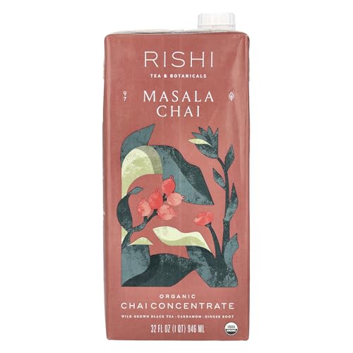 Rishi Tea Bev Masala Chai Concentrated, 32 oz