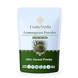 Exotic Veda Lemongrass Powder 100g (3.53oz) | 100% Pure & Natural | Non-GMO, Vegan & Gluten-Free |...