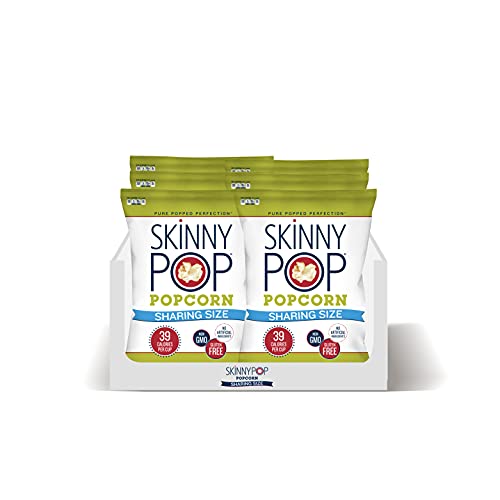 SkinnyPop Original Popcorn, Sharing Size Popcorn Bags