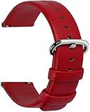 Superiore Qualität: 100% echtes Leder Uhrenarmband. RoHS zertifiziert, dass die null schädliche oder giftige Stoffe enthalten. Wenn Sie Frage haben, bitte kontaktieren Sie uns.