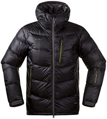 Bergans of Norway Memurutind Down Jacket - Black/Green Tea - Mens - 2XL
