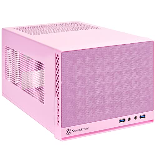 Silverstone Technology Ultra Small Form Factor Computer Case Mini-Itx In Pink Sg13P #TOP1