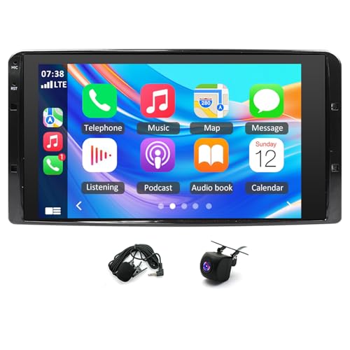 🚗【Reversing camera compatibility (very important)!!!】This car stereo only supports OEM reversing cameras with CVBS 720p resolution. 360-degree panoramic cameras are not supported. If your OEM reversing camera is not compatible, please use the reversing camera supplied with this product. If this camera still does not work, please contact us.