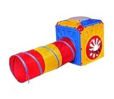aus farbigem Kunststoff Mediawave Store STARPLAY 402238 Tunnel 190 cm motorische Koordination