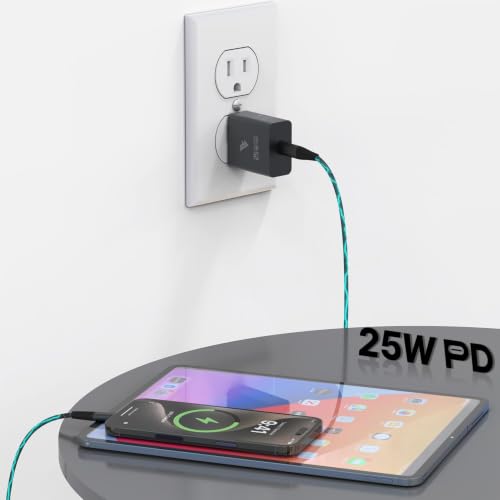 Image of Original Samsung 25W Charger USB Type C Adapter for Samsung Galaxy Z Fold 6 /5 /4,Z Flip6 /5 /4, S25 /S24 /S24+ /S24 Ultra, S23 /S23+ /S23 Ultra /S23 FE, M17 5G with Type C Cable-Grey