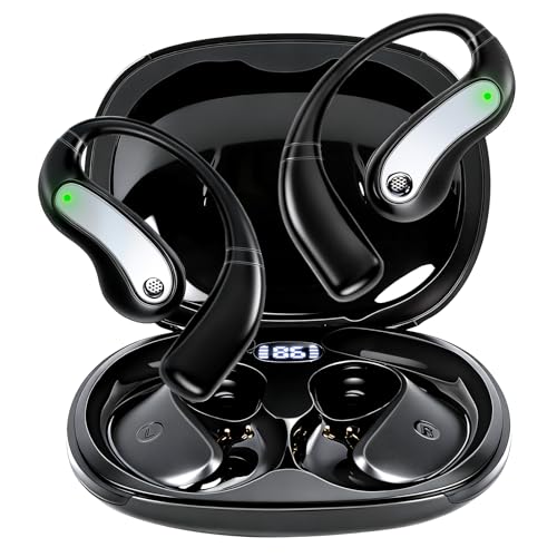 Image of Real-Time AI Translation Earbuds - Audifonos Traductores Inglés Español, 156 Languages Bluetooth Headphones, 50H Playtime with Charging Cradle, Works with iOS & Android for Travel, Business & Learning
