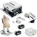 Produktbild Festool Akku Tischkreissäge CSC SYS50 EBI-Basic + Untergestell + 2xAkku Säge Set