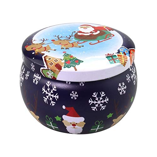 Bougies de Noël en cire de soja sans fumée pour vos soirées d'hiver