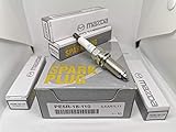 Set Of 4 Genuine Mazda PE5R-18-110 Iridium Spark plugs for Mazda 3 Mazda 6 Mazda CX-3 Mazda CX-5...