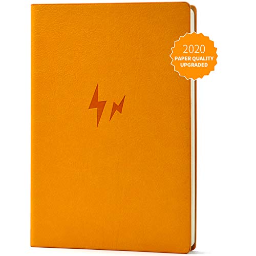 Evolway Fitness Journal and Planner,100 Days Diet and Workout Log, Gray Panther/Yellow Flash/Purple