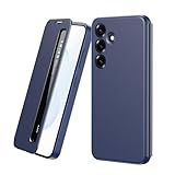 Cet étui pour Galaxy S25 est doté d'un rabat intégral, est léger et résistant, et comprend un support pliable.
