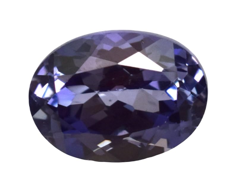 Tanzanite naturelle pour bricolage et création de pendentif personnalisé