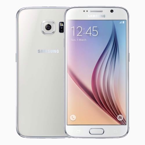 Samsung Galaxy S6 - Smartphone de 5.1' (WiFi, Bluetooth, Octa-Core 4x 2.1 GHz + 4x 1.5 GHz, 32 GB, Android 5.0.2) color blanco