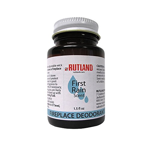 Rutland 85N Fireplace and Stove Stale Odor Deodorant, Fresh Rain