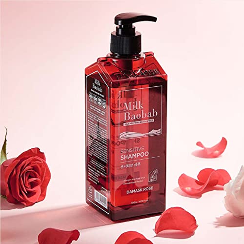 Milk Baobab Sensitive Shampoo Damask Rose 16.9 Fl Oz #TOP2