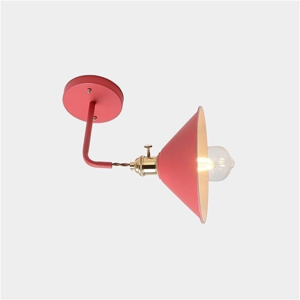 Przemysłowa lampa ścienna w stylu vintage z łabędzią szyją, zielony metalowy klosz, mosiężna lampa Aent E26/E27 do sypialni, kuchni, przedpokoju, oświetlenie do czytania