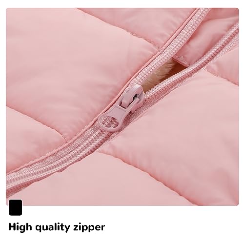 Fumdonnie 265DD255 Baby Girls Fleece Outerwear Jackets 3T 4T Winter Puffer Coat thumb #3