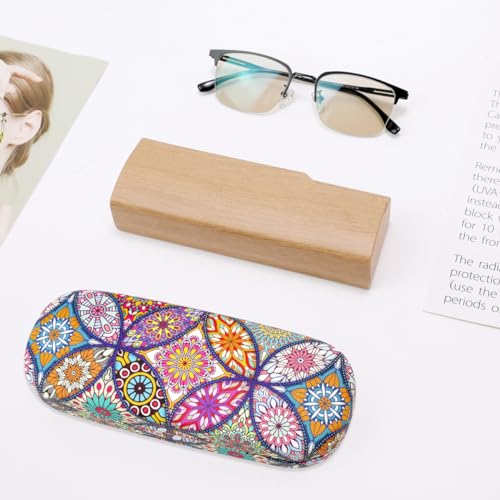 Image of PERFECTSIGHT Hard Shell Eyeglasses Case, Kawaii Protective Glasses Case for Kids, Cute Eyeglass Case for Women Men Girls