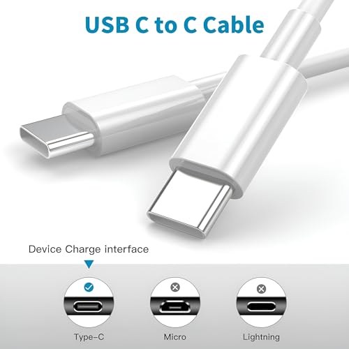 Image of 25W Samsung Original Type C Data Fast Charging Cable Compatible With F23 5G /M23 & Other USB C Devices PD Charger 45W Support Galaxy Z Fold 5 /4 /3,Z Flip 5 /4 /3 Phone Super Fast Cord,White,1M