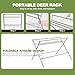 Deer Skinning Rack - Adjustable Skinning Station Equipment - 500 Lb Capacity, Heavy Duty Processing Station for Animal Skinning, Dressing and Butchering